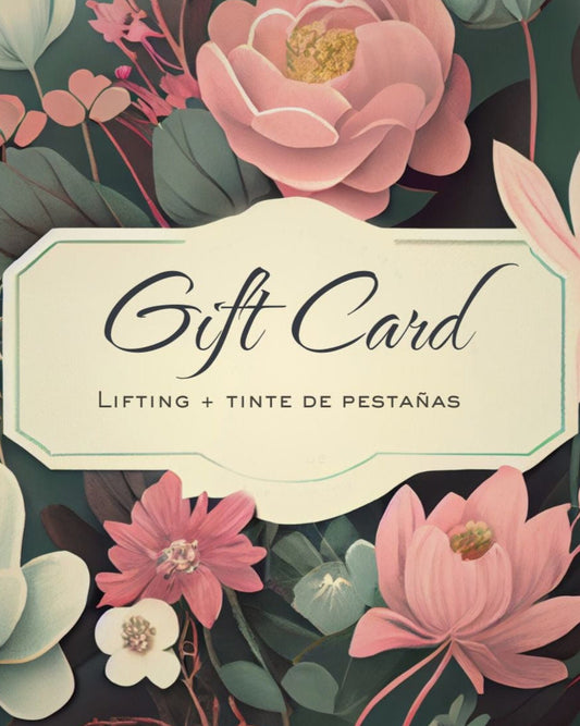 GIFT CARD LIFTING + TINTE
